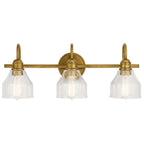 KICHLER 45973NBR Avery 3 Light Vanity Light Natural Brass