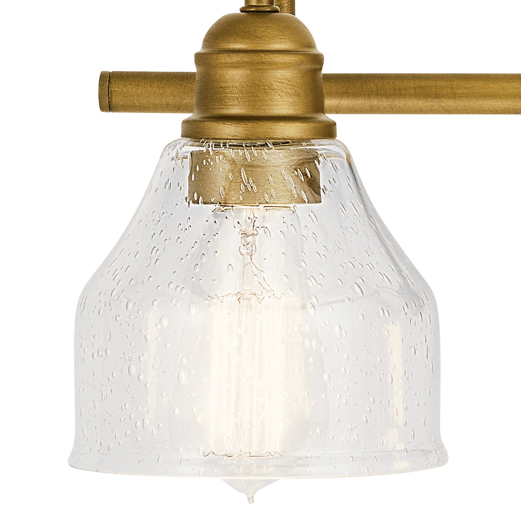 KICHLER 45973NBR Avery 3 Light Vanity Light Natural Brass