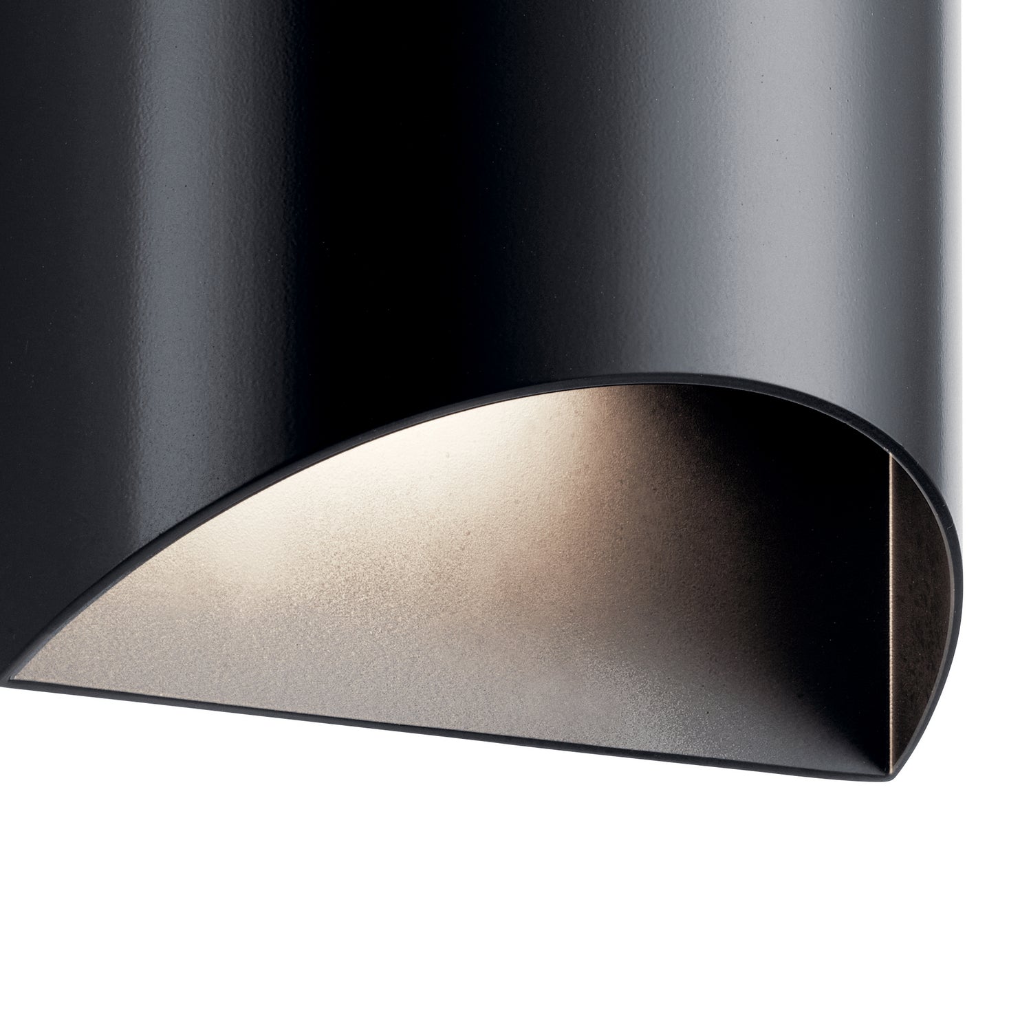 KICHLER 49278BKLED Wesley 1 Light Led Wall Light Architectural Black