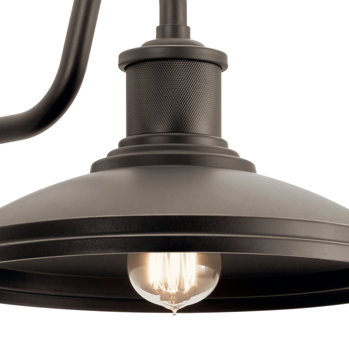 KICHLER 49980OZ Allenbury 12" 1 Light Wall Light Olde Bronze