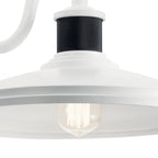 KICHLER 49981WH Allenbury 14" 1 Light Wall Light White