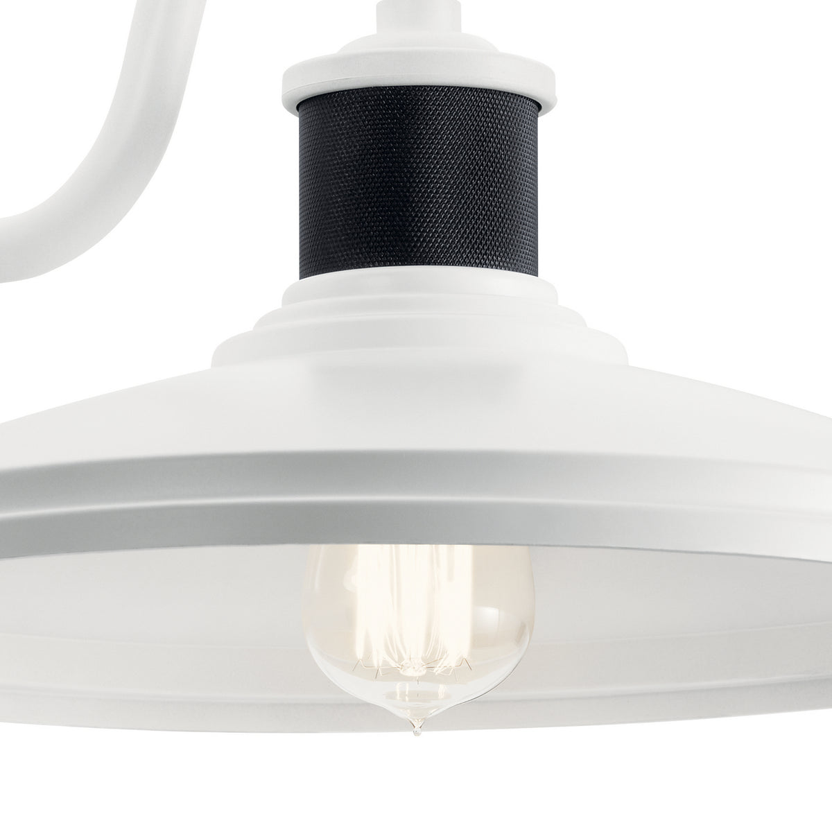 KICHLER 49981WH Allenbury 14" 1 Light Wall Light White