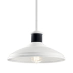 KICHLER 49982WH Allenbury 1 Light Convertible Pendant White
