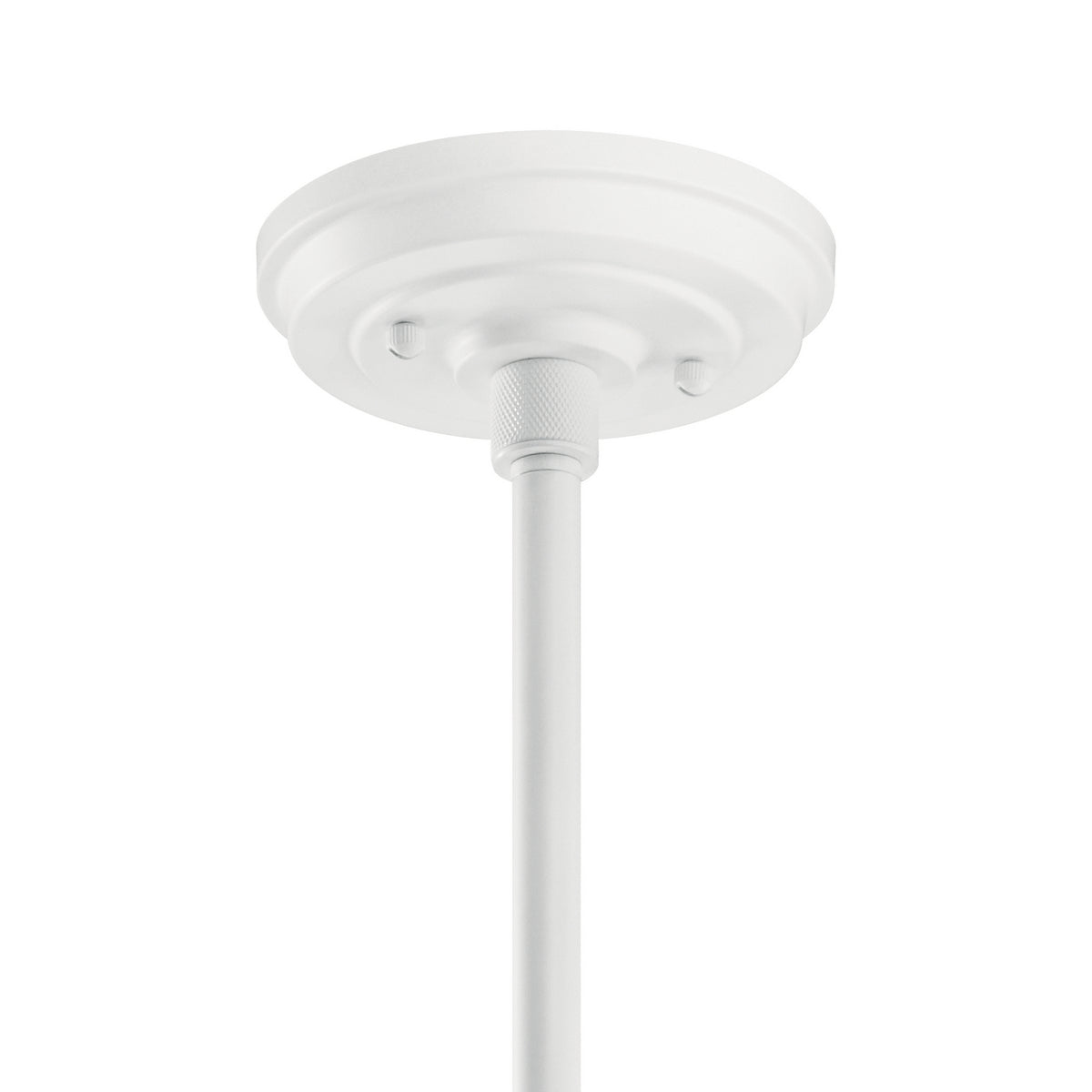 KICHLER 49982WH Allenbury 1 Light Convertible Pendant White