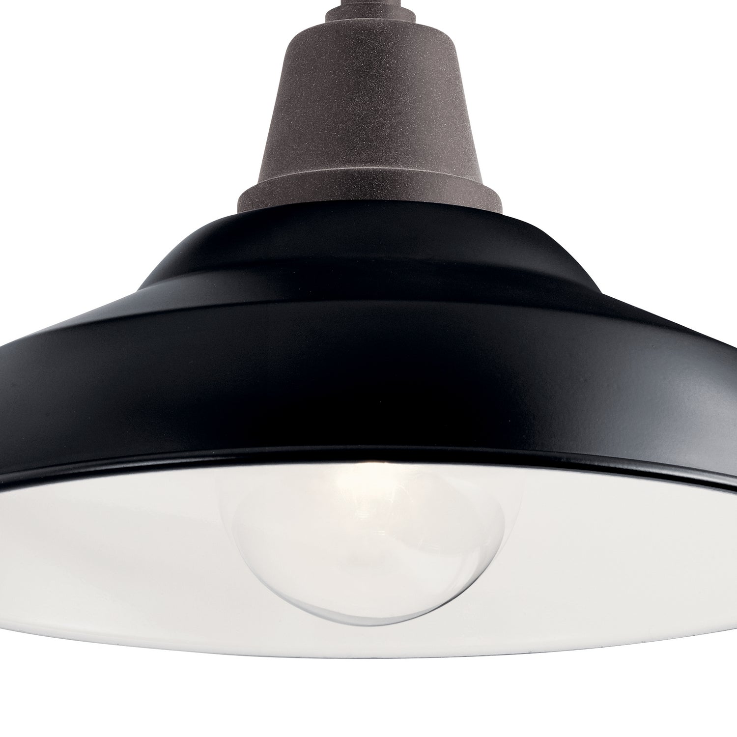 KICHLER 49990BK Pier 12" 1 Light Wall Light Black