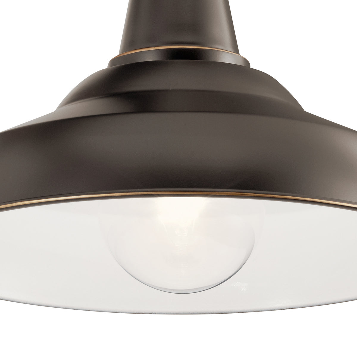 KICHLER 49990OZ Pier 12" 1 Light Wall Light Olde Bronze