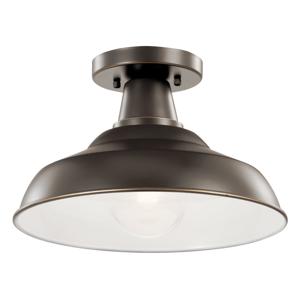 KICHLER 49992OZ Pier 1 Light 12" Convertible Pendant Olde Bronze