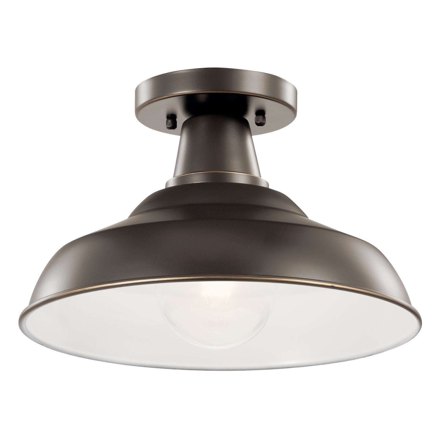 KICHLER 49992OZ Pier 1 Light 12" Convertible Pendant Olde Bronze