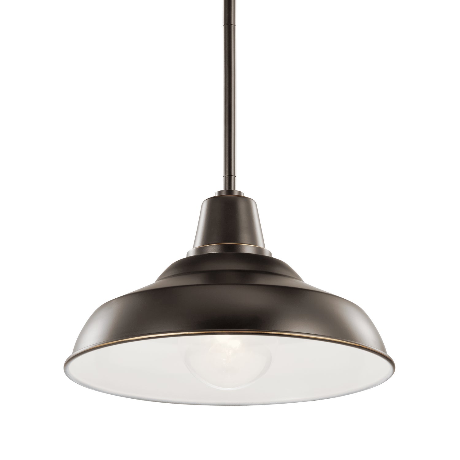 KICHLER 49992OZ Pier 1 Light 12" Convertible Pendant Olde Bronze