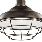 KICHLER 49992OZ Pier 1 Light 12" Convertible Pendant Olde Bronze
