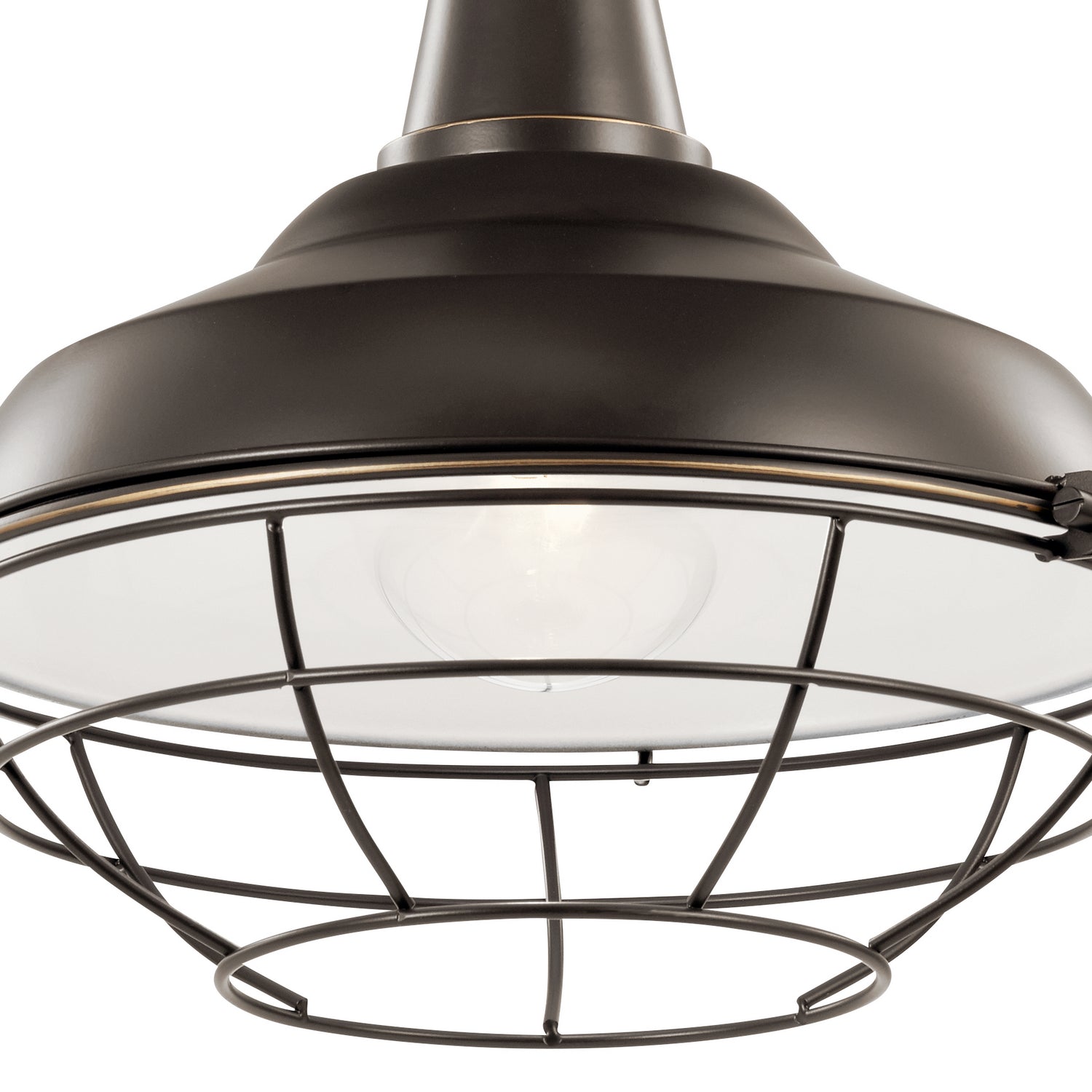 KICHLER 49992OZ Pier 1 Light 12" Convertible Pendant Olde Bronze