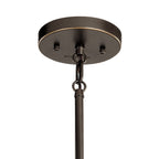 KICHLER 49992OZ Pier 1 Light 12" Convertible Pendant Olde Bronze