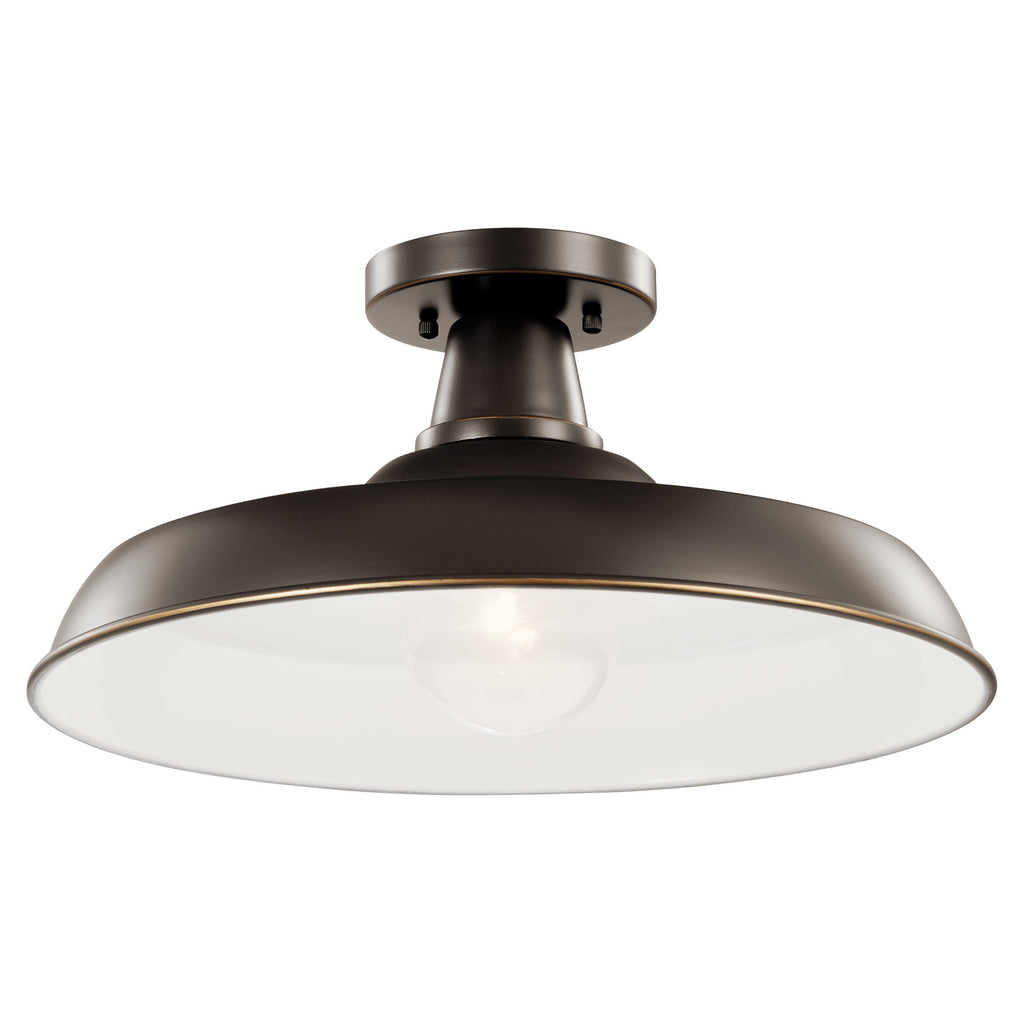 KICHLER 49993OZ Pier 1 Light 16" Convertible Pendant Olde Bronze