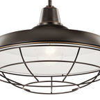 KICHLER 49993OZ Pier 1 Light 16" Convertible Pendant Olde Bronze