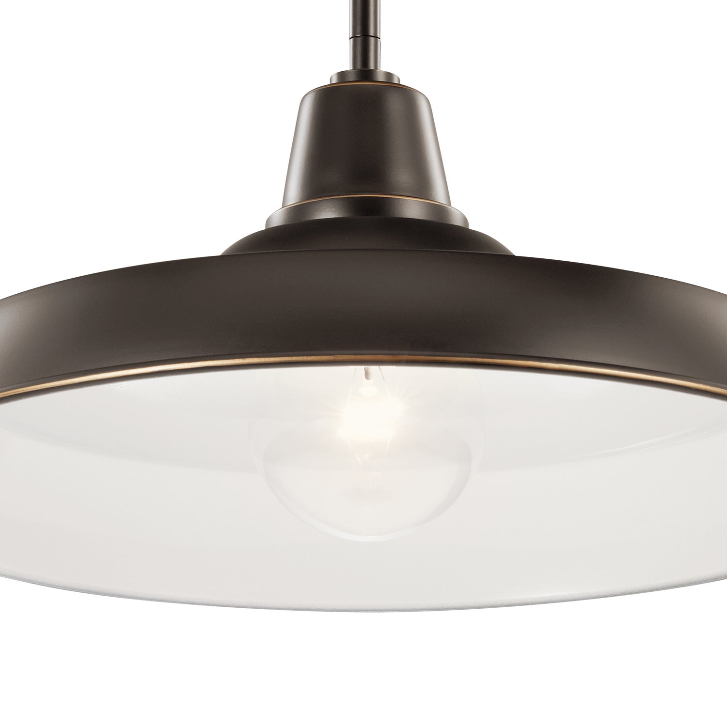 KICHLER 49993OZ Pier 1 Light 16" Convertible Pendant Olde Bronze