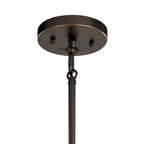 KICHLER 49993OZ Pier 1 Light 16" Convertible Pendant Olde Bronze