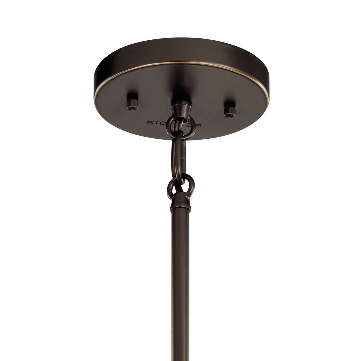KICHLER 49993OZ Pier 1 Light 16" Convertible Pendant Olde Bronze
