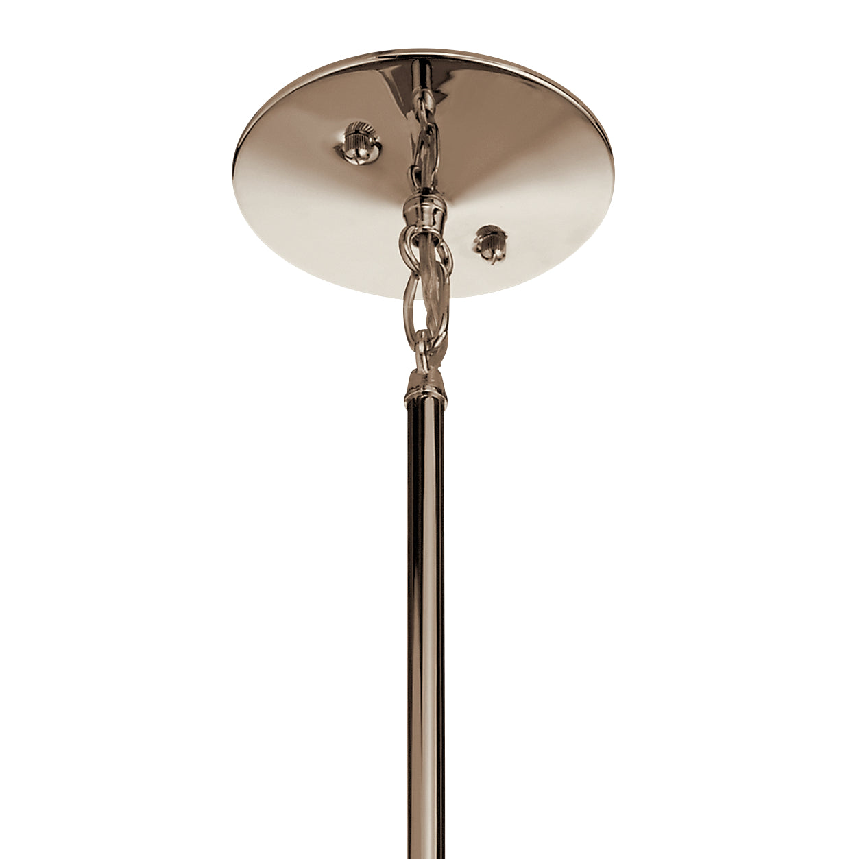 KICHLER 52001PN Calyssa Five Light Chandelier Polished Nickel