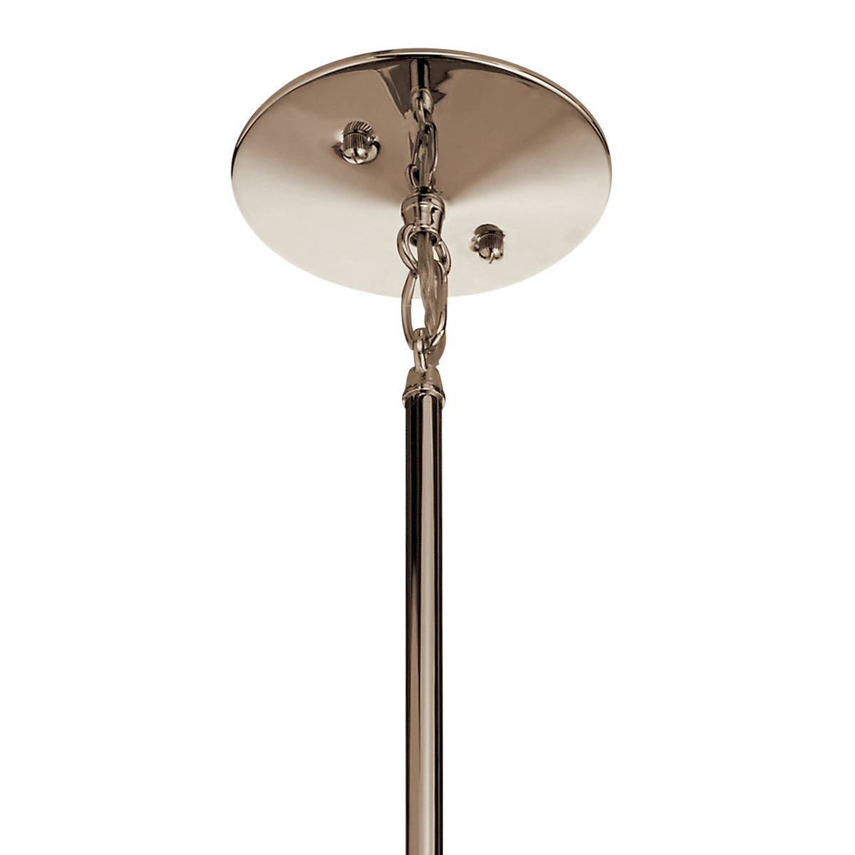 KICHLER 52001PN Calyssa Five Light Chandelier Polished Nickel