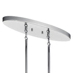 KICHLER 52023CH Pytel Seven Light Linear Chandelier Chrome
