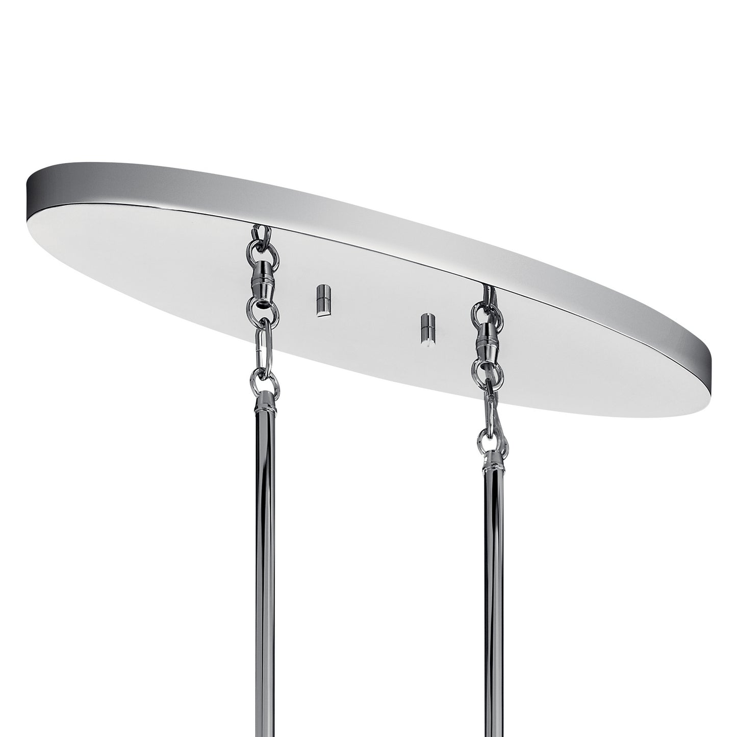 KICHLER 52023CH Pytel Seven Light Linear Chandelier Chrome
