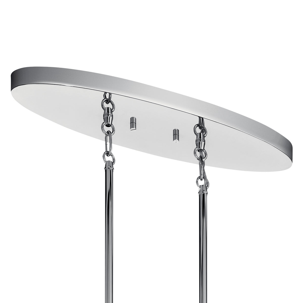 KICHLER 52023CH Pytel Seven Light Linear Chandelier Chrome