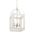 KICHLER 52029WH Vath Four Light Foyer Pendant White