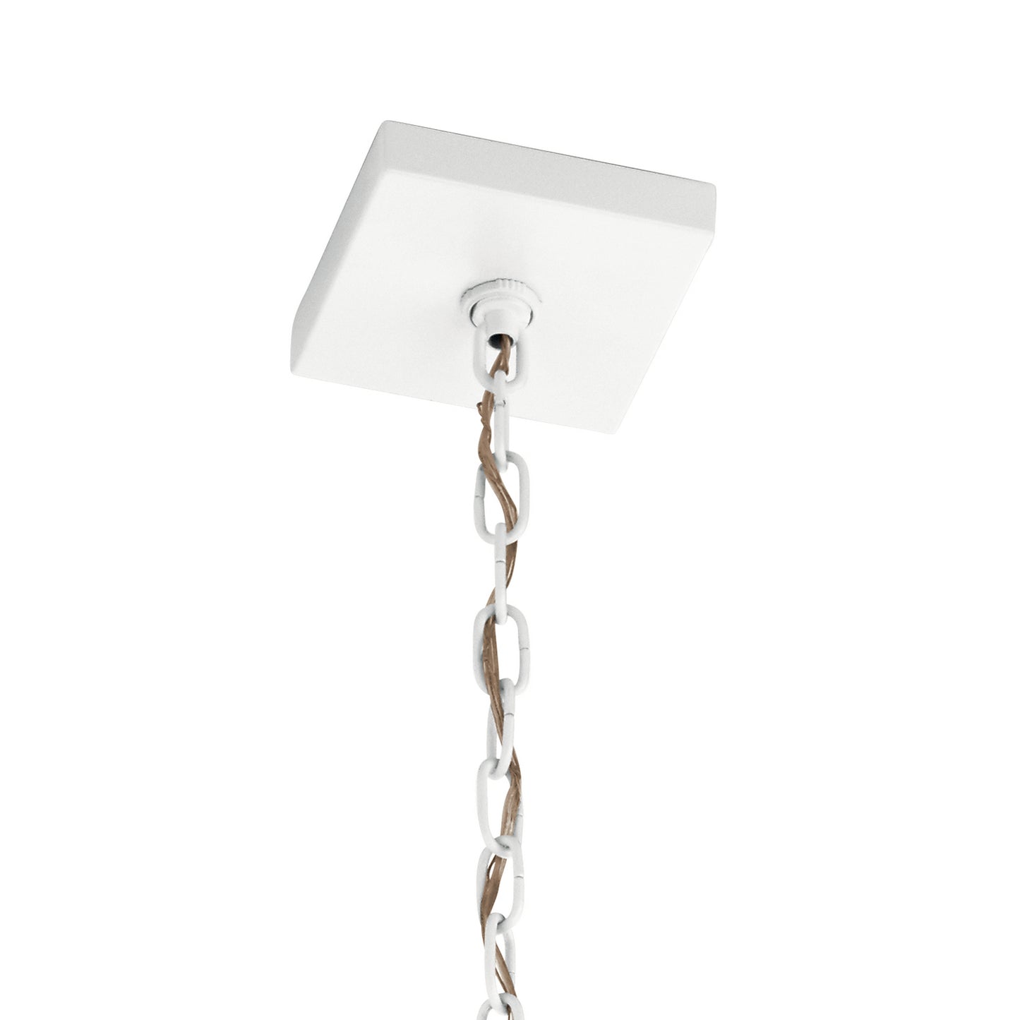 KICHLER 52029WH Vath Four Light Foyer Pendant White