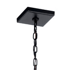 KICHLER 52030BK Vath 8" 1 Light Pendant Black