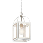 KICHLER 52030WH Vath One Light Pendant White