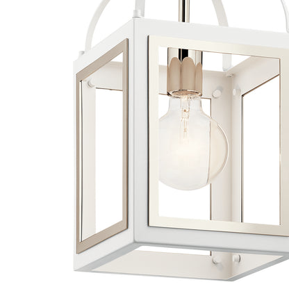 KICHLER 52030WH Vath One Light Pendant White