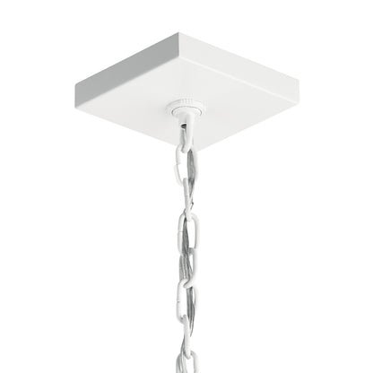 KICHLER 52030WH Vath One Light Pendant White