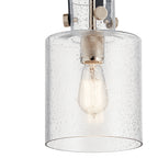 KICHLER 52035PN Kitner 7" 1 Light Pendant Polished Nickel