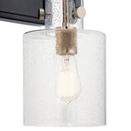 KICHLER 52036PN Kitner 16.5" 1 Light Wall Sconce Polished Nickel