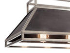 KICHLER 52037CLP Grendel Five Light Linear Chandelier Classic Pewter