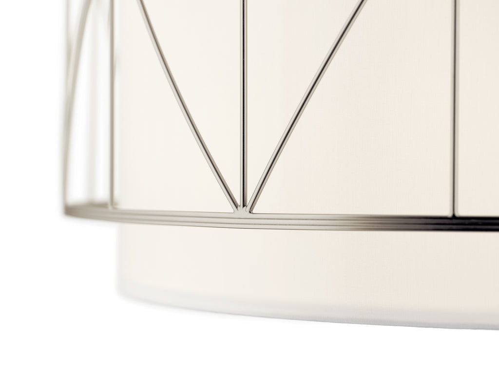 KICHLER 52072SN Birkleigh 11.5" 4 Light Pendant With Satin Etched Glass In Satin Nickel