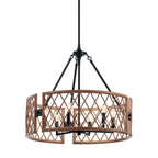 KICHLER 52077PAL Oana Six Light Chandelier Palm