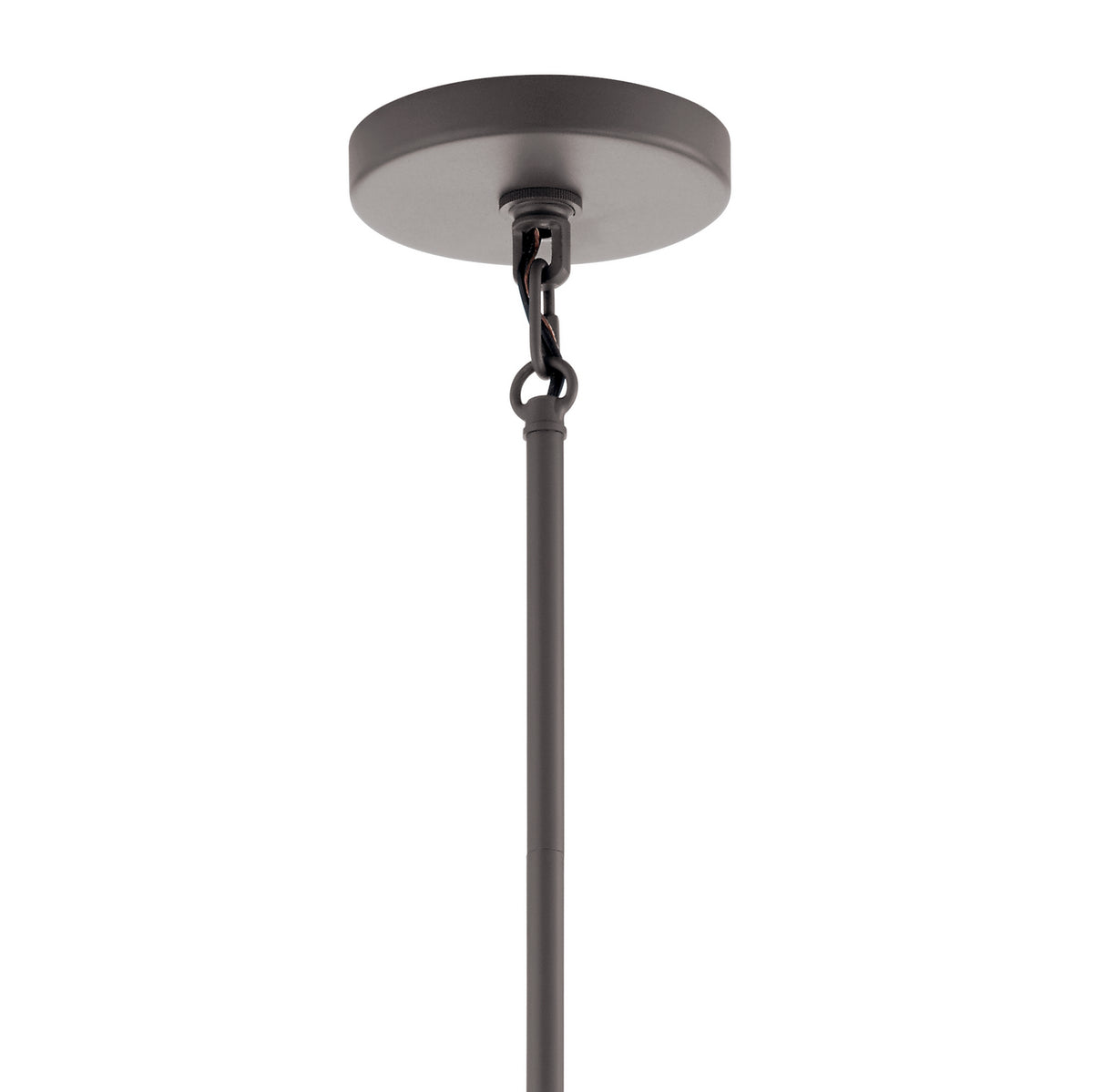 KICHLER 52077WWW Oana Six Light Chandelier White Washed Wood