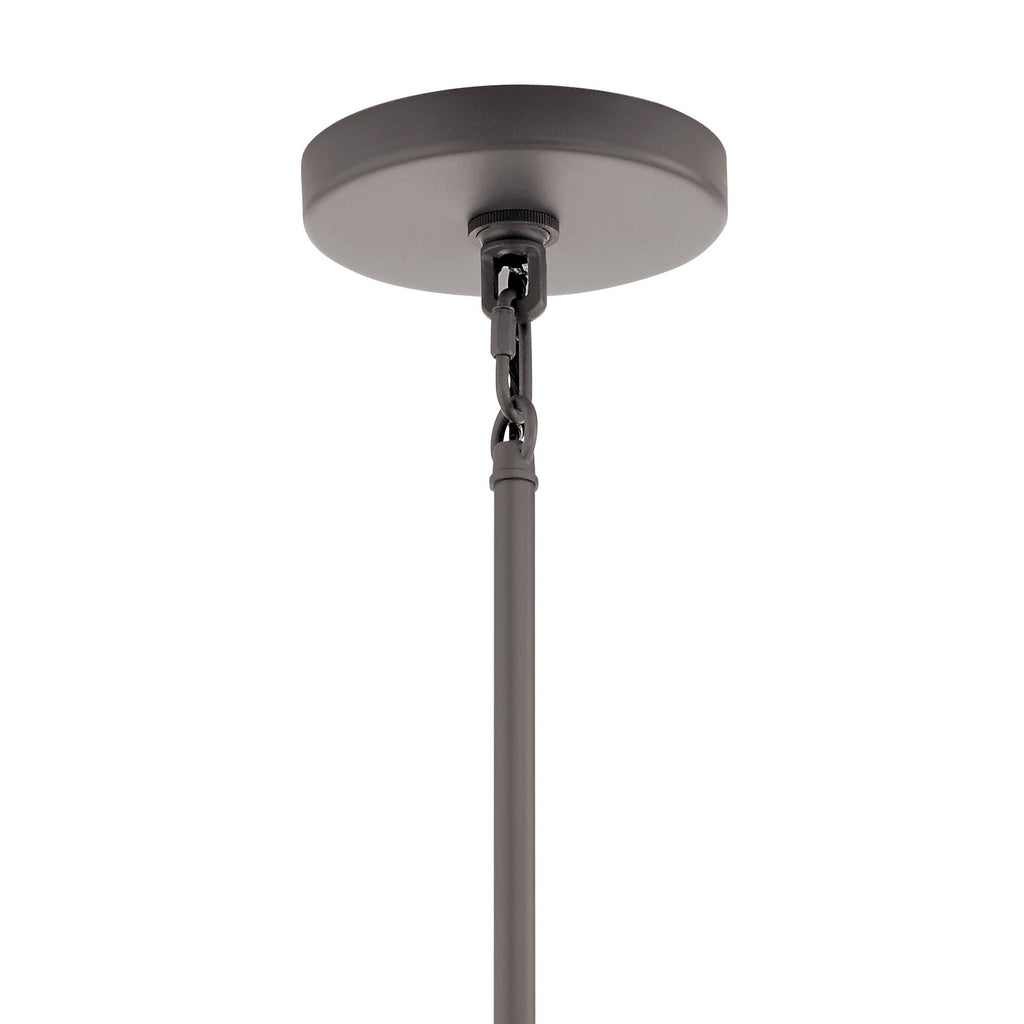 KICHLER 52079WWW Oana Six Light Foyer Chandelier White Washed Wood
