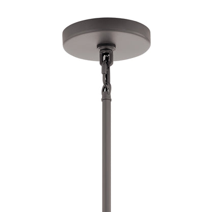 KICHLER 52079WWW Oana Six Light Foyer Chandelier White Washed Wood