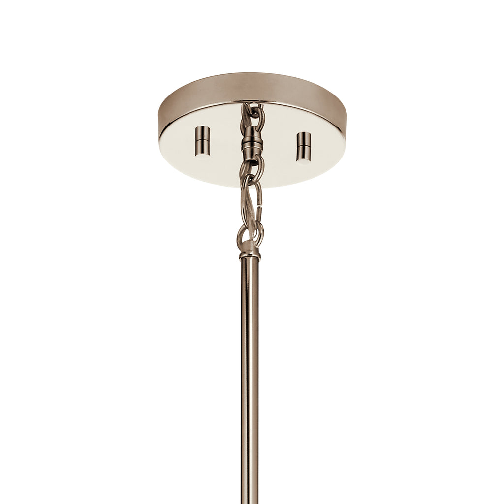KICHLER 52092AUB Tanis Six Light Foyer Pendant Auburn Stained Finish