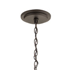 KICHLER 52109OZ Mathias 31" 15 Light 2 Tier Chandelier With Clear Ribbed Glass In Olde Bronze