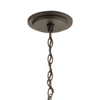 KICHLER 52110OZ Mathias 41.5" 21 Light 3 Tier Chandelier With Clear Ribbed Glass In Olde Bronze