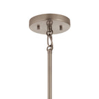 KICHLER 52125CLP Darton Three Light Pendant/Semi Flush Mount Classic Pewter