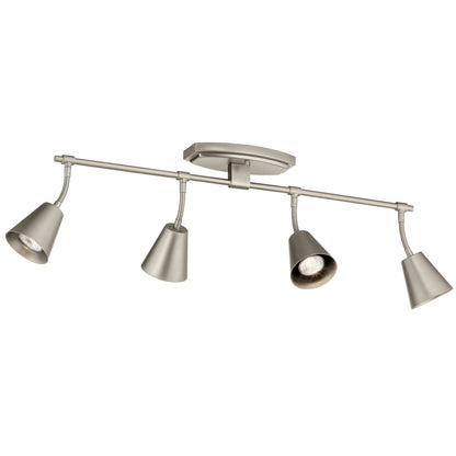 KICHLER 52129SN Sylvia Four Light Rail Light Satin Nickel