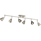 KICHLER 52130SN Sylvia Six Light Rail Light Satin Nickel
