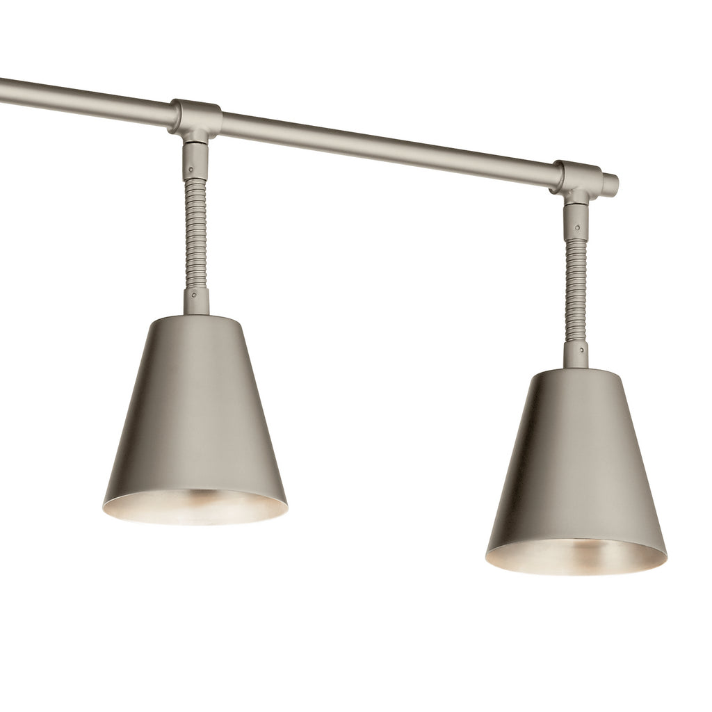 KICHLER 52130SN Sylvia Six Light Rail Light Satin Nickel