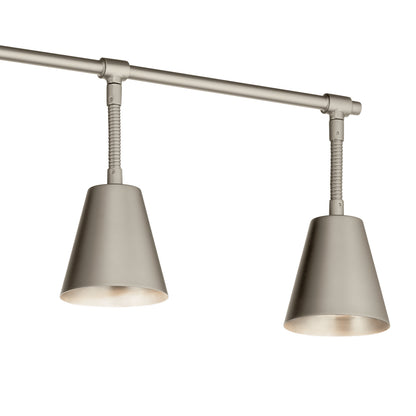 KICHLER 52130SN Sylvia Six Light Rail Light Satin Nickel
