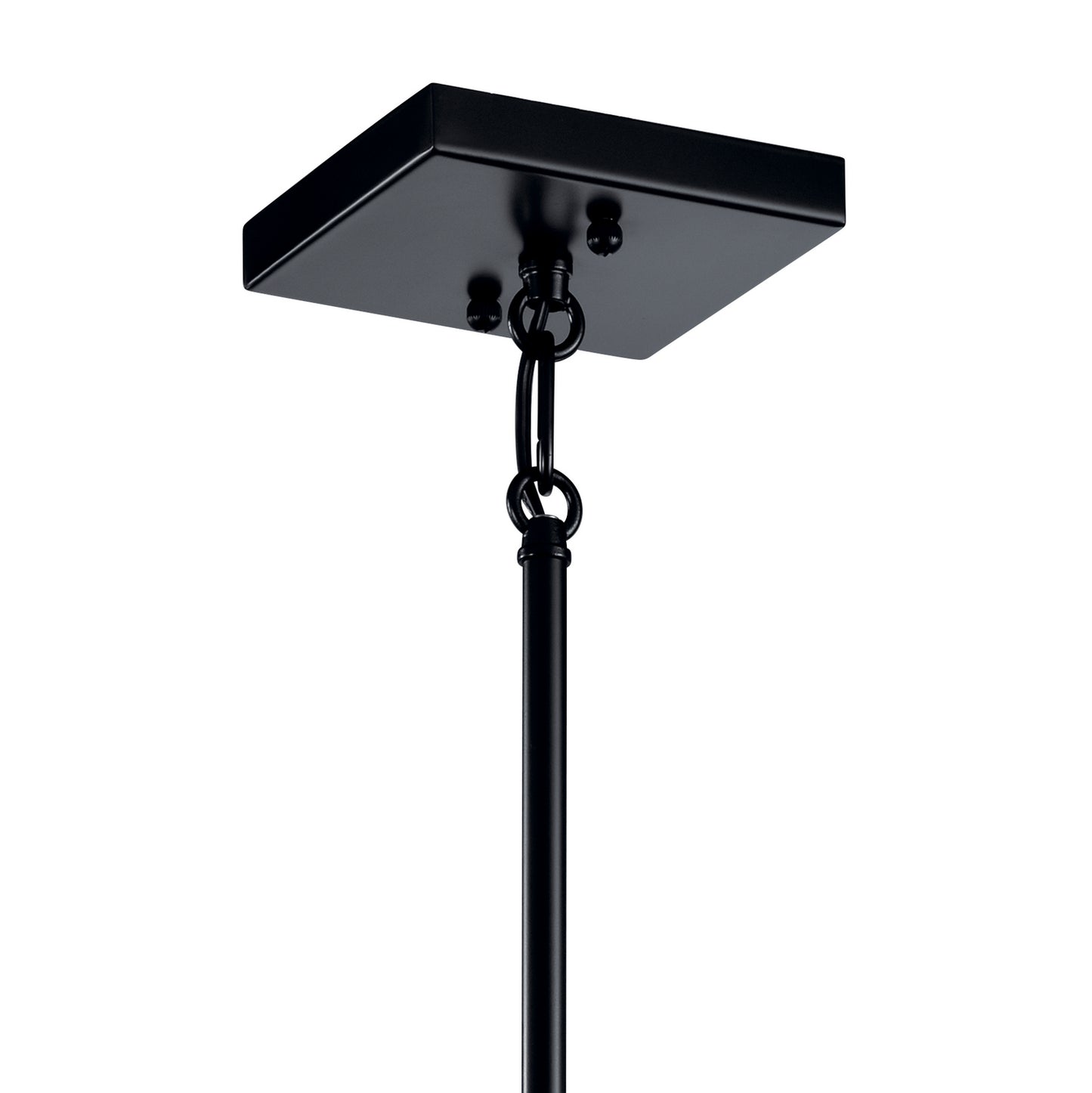 KICHLER 52141BK Sevan Four Light Foyer Pendant Black