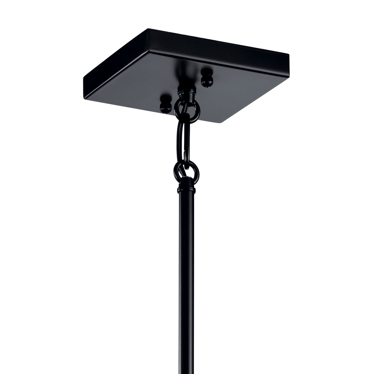 KICHLER 52141BK Sevan Four Light Foyer Pendant Black